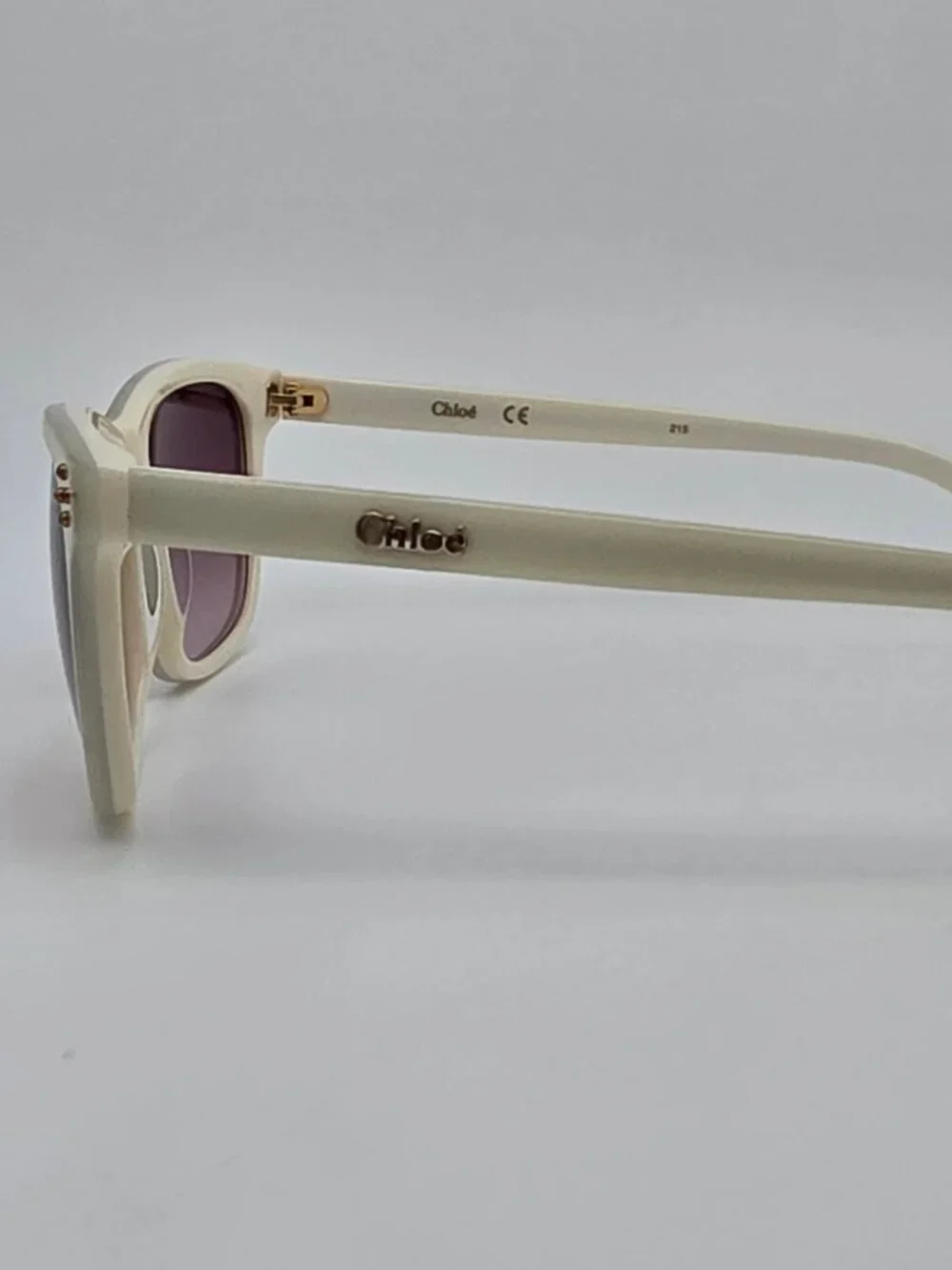 Chloe CE3604S 102 Ivory Frame Brown Gradient Lens Kids Sunglasses 49-17-130